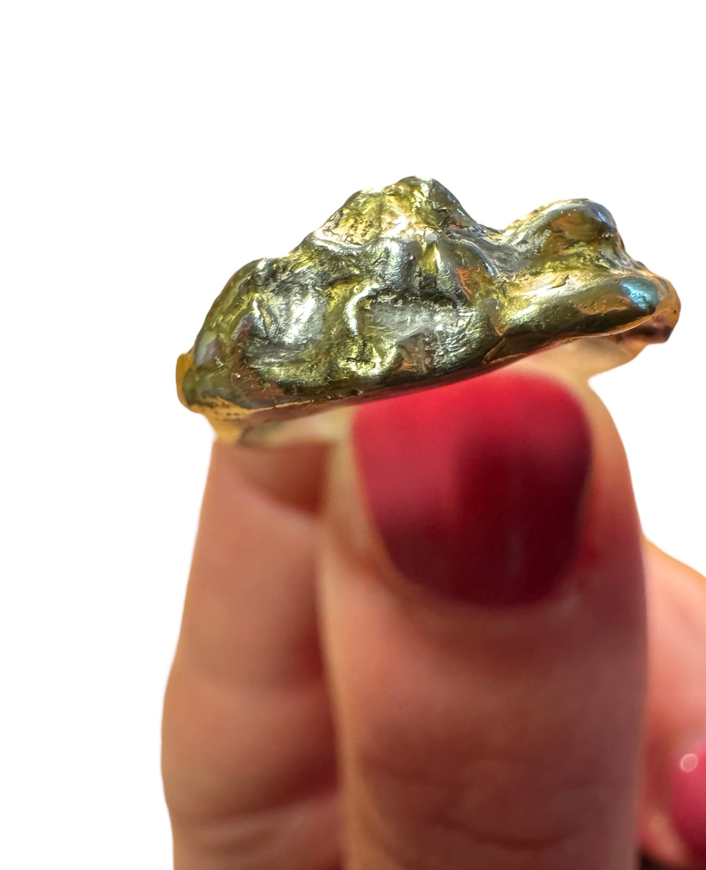 Golden Mountain Range Ring