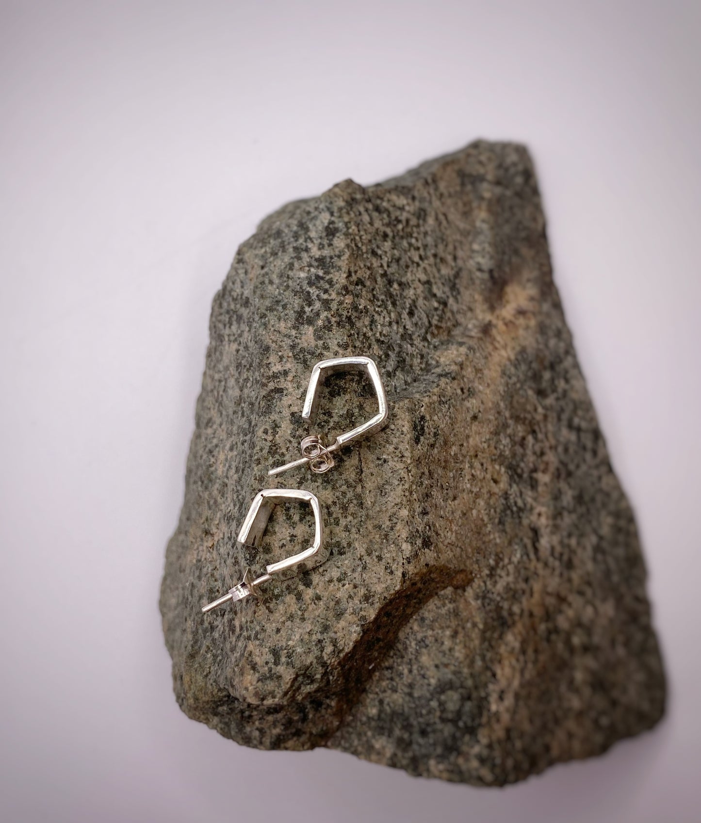 Geometric Hugger Studs