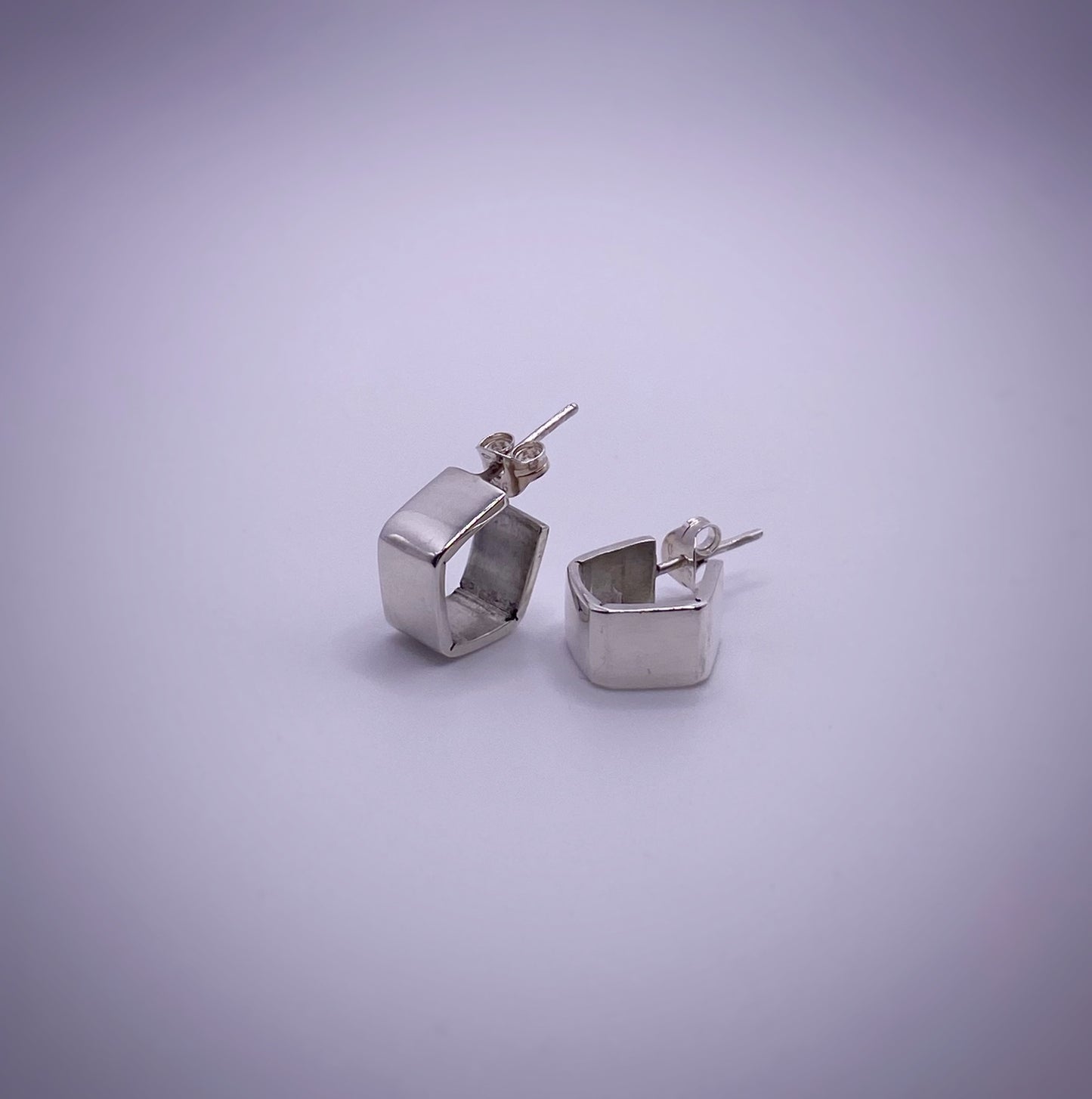 Geometric Hugger Studs
