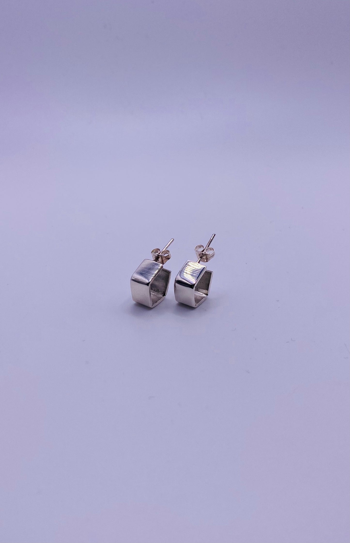 Geometric Hugger Studs