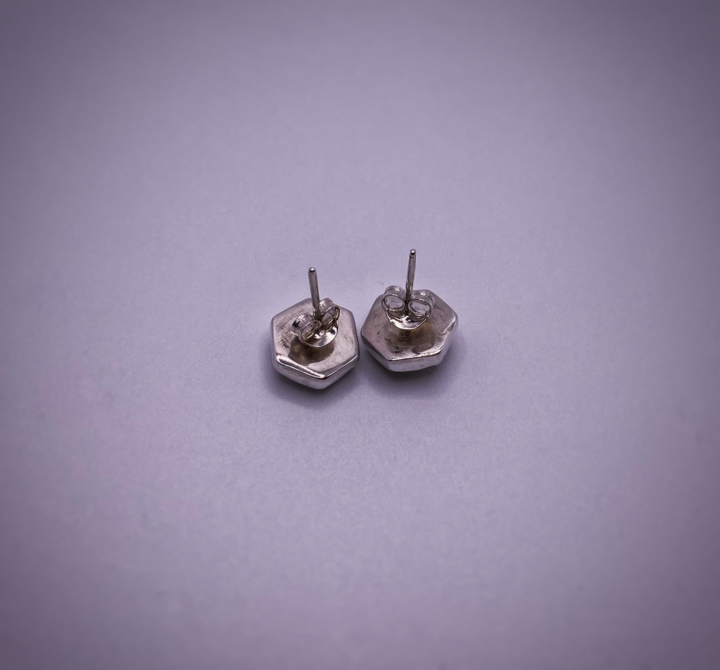 Moss Agate Studs