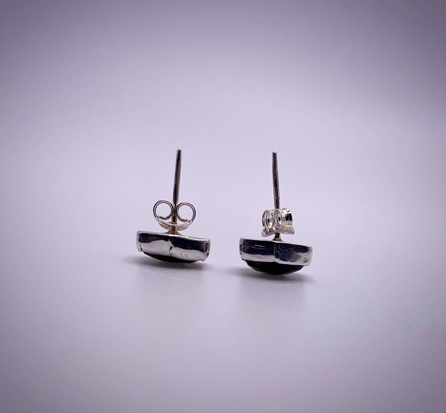 Moss Agate Studs