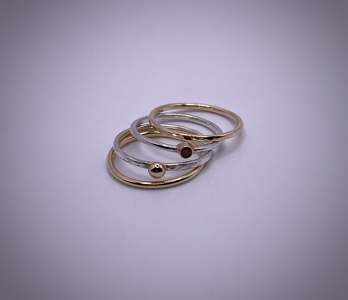 Gold and Silver Stacker Set