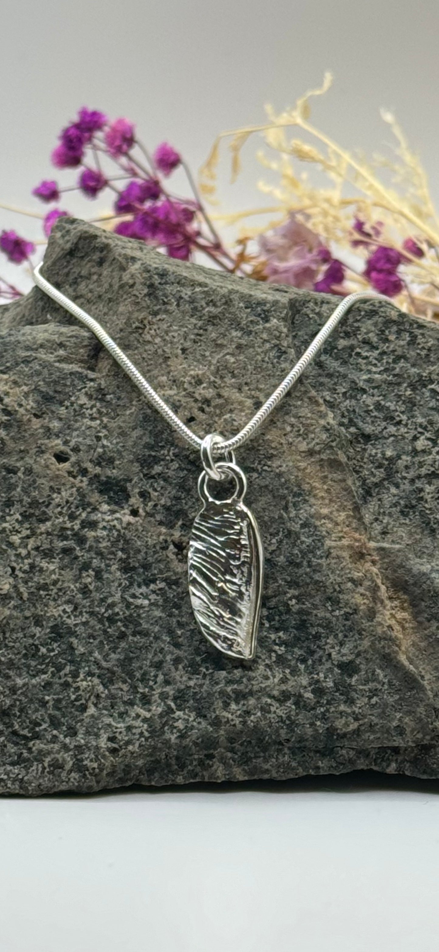 Golden Mushroom Pendant