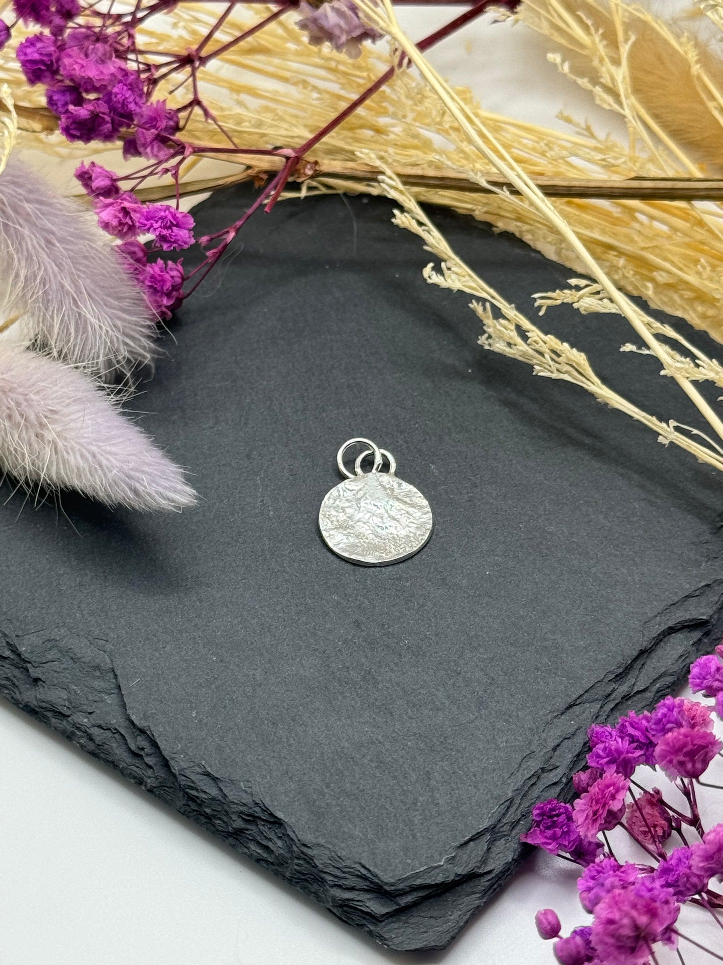Simple Rock Textured Pendant
