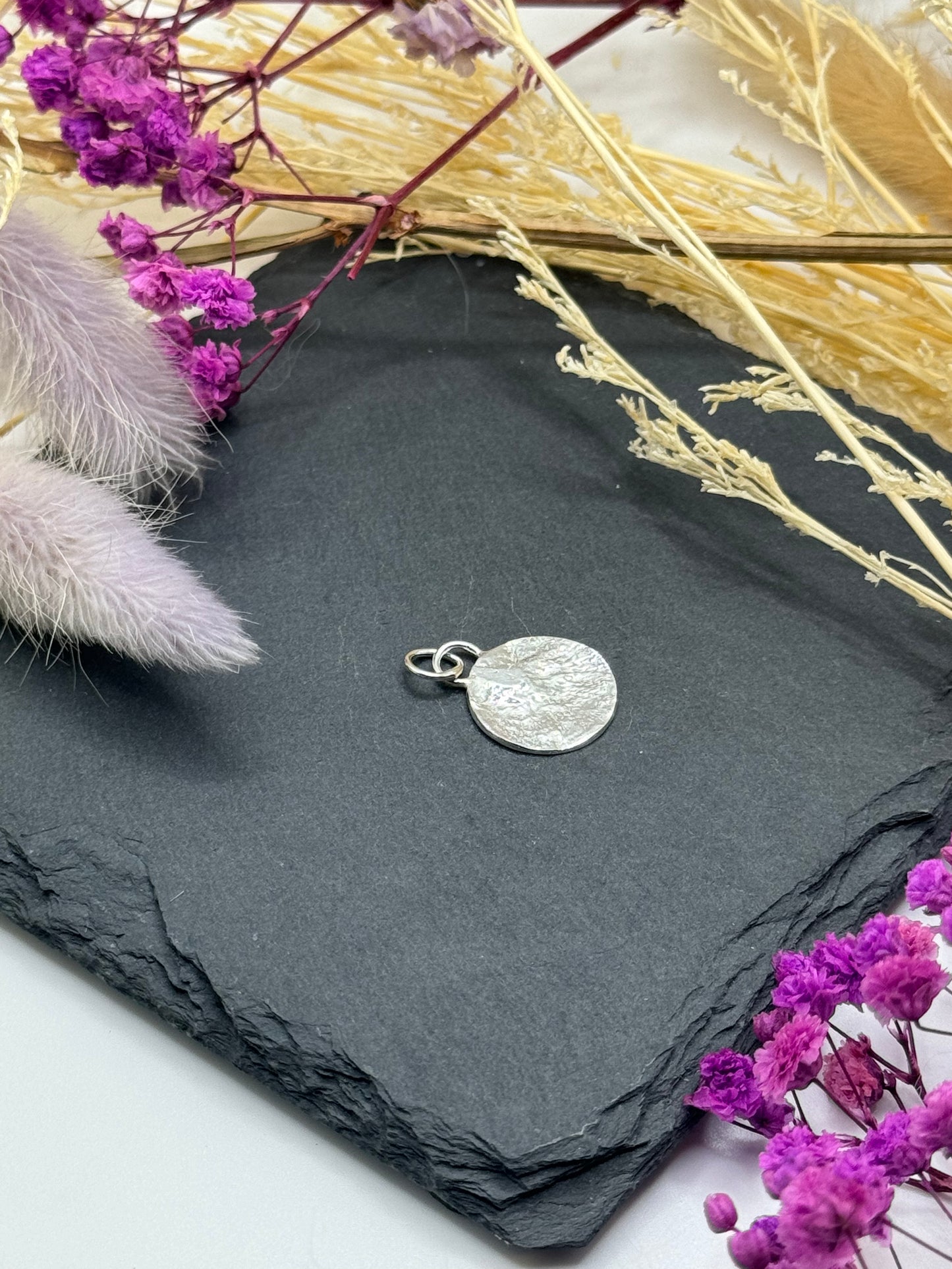 Simple Rock Textured Pendant