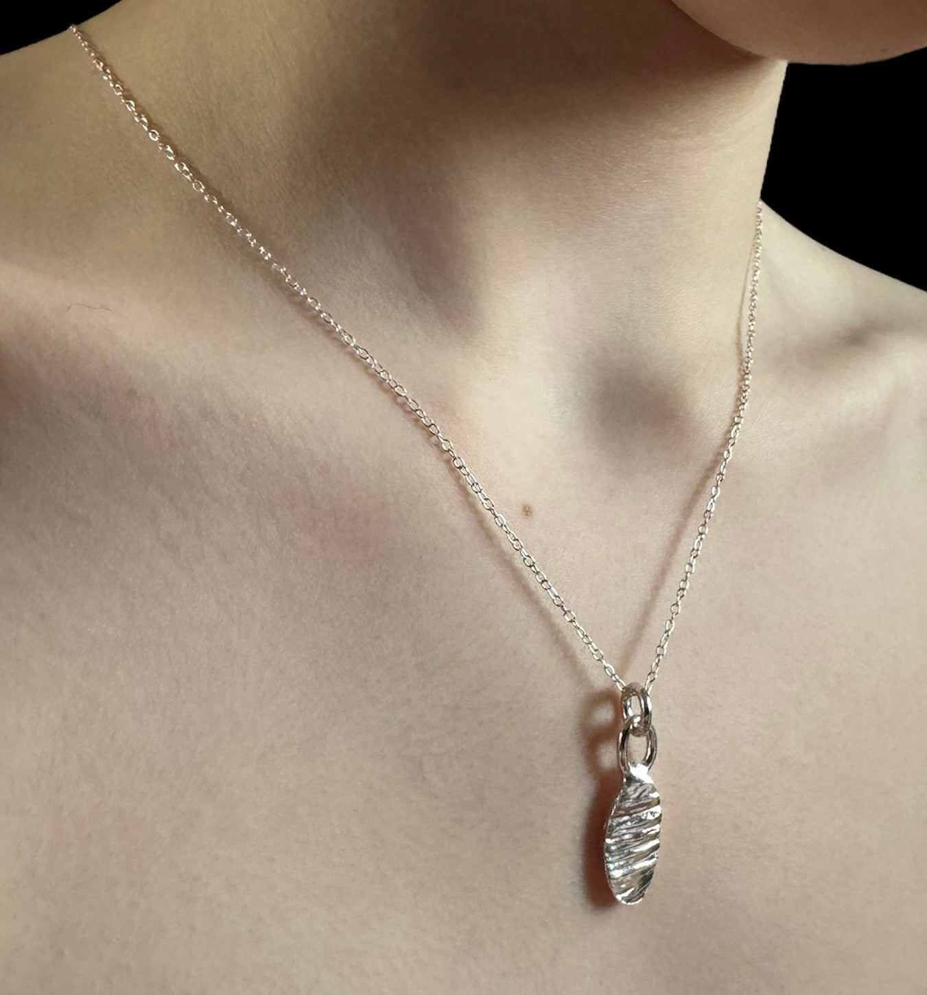 Oval Mushroom Pendant