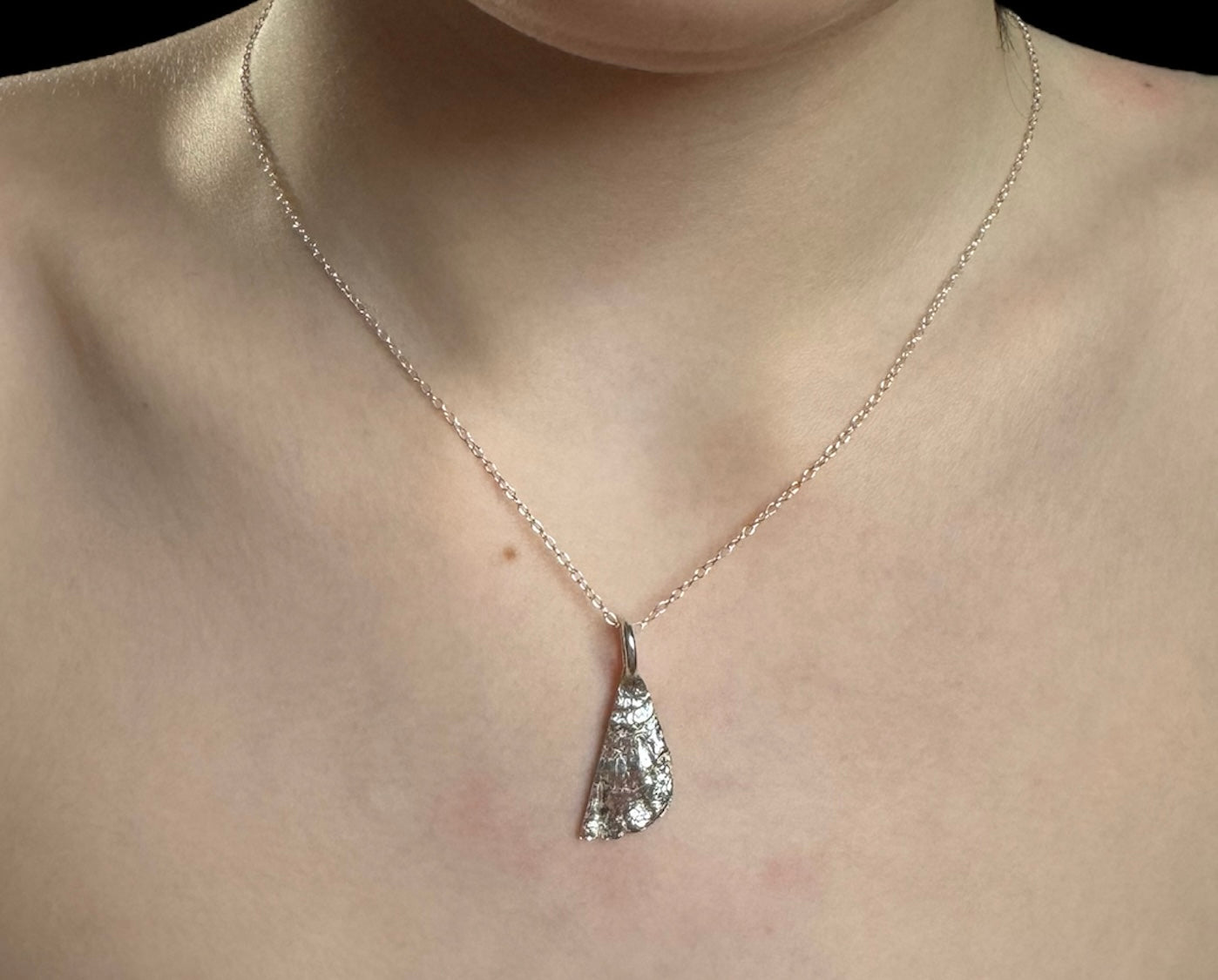Turkey Tail Texture Pendant