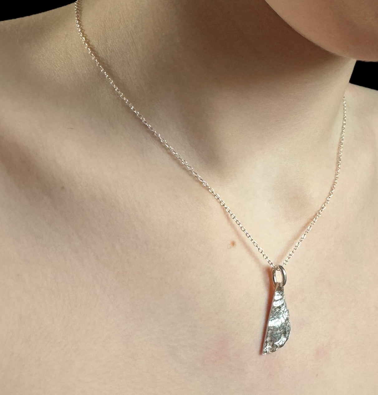 Turkey Tail Texture Pendant
