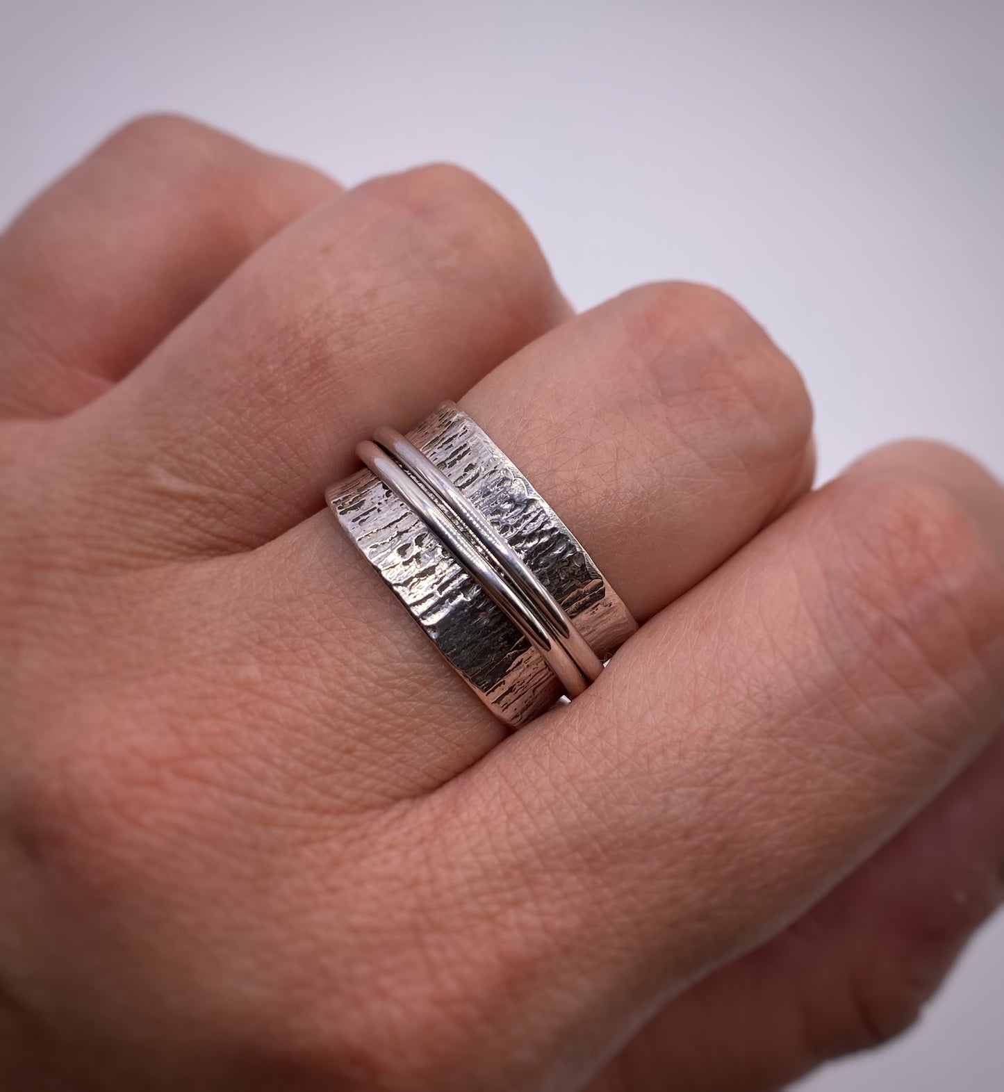 Silver Spinner Ring