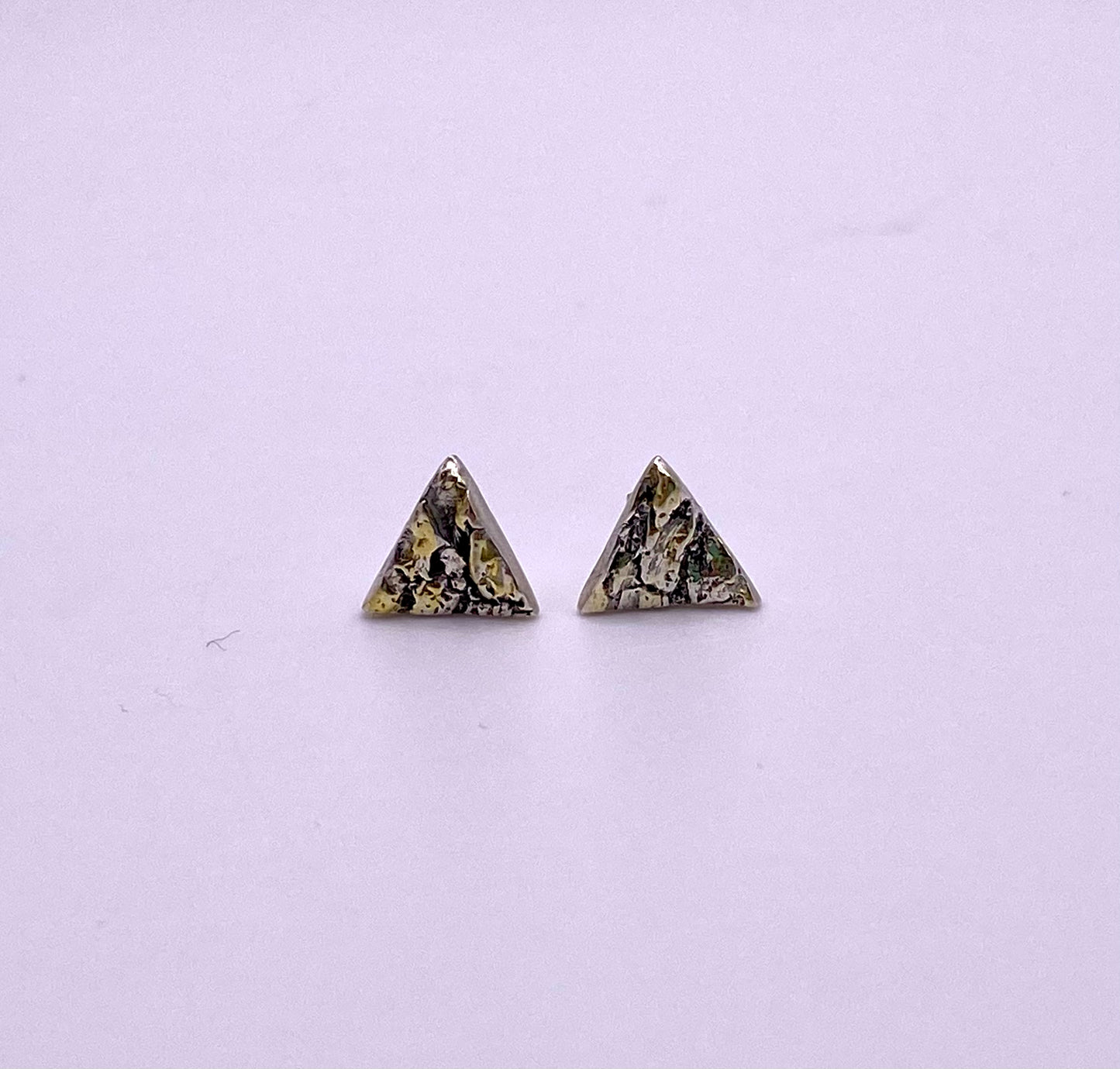 Gold Lichen Studs