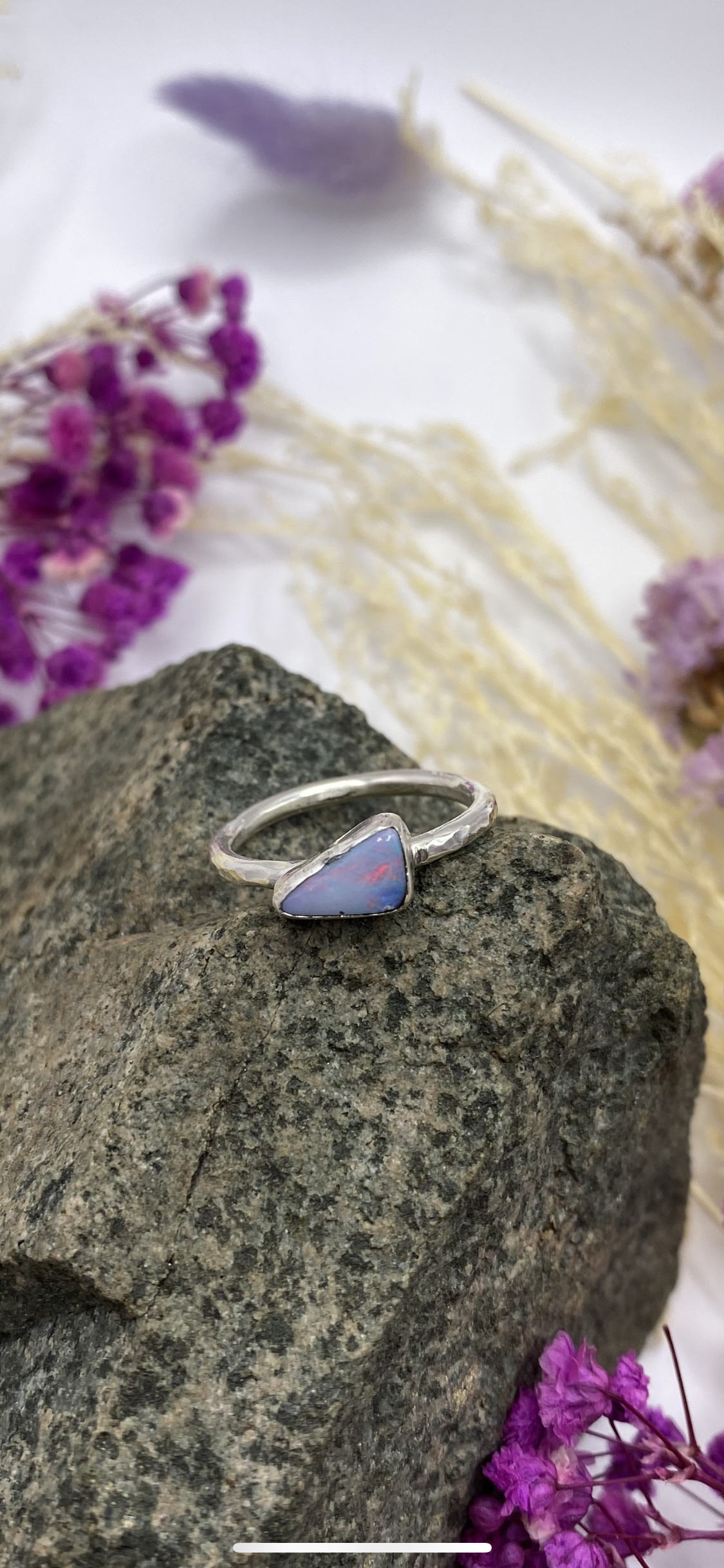 Opal Doublet Ring