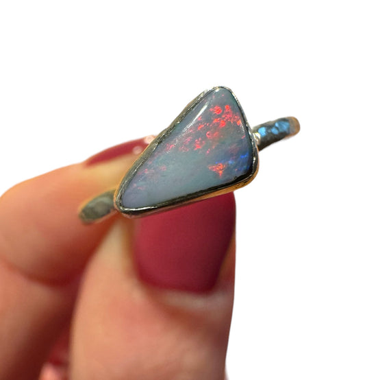 Opal Doublet Ring